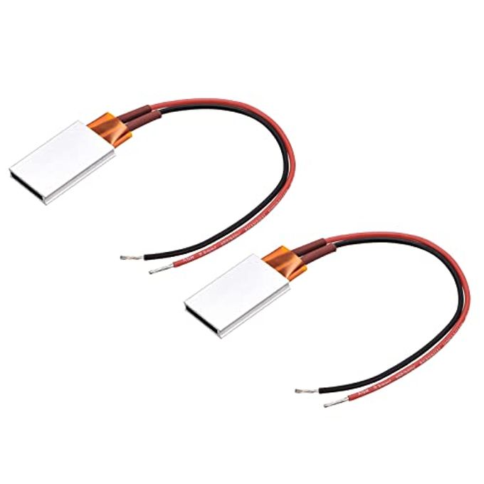 MECCANIXITY PTC Heating Element 12V 7W-50W 200C Consistent Temperature Ceramic Thermostatic for Heating 2pcs