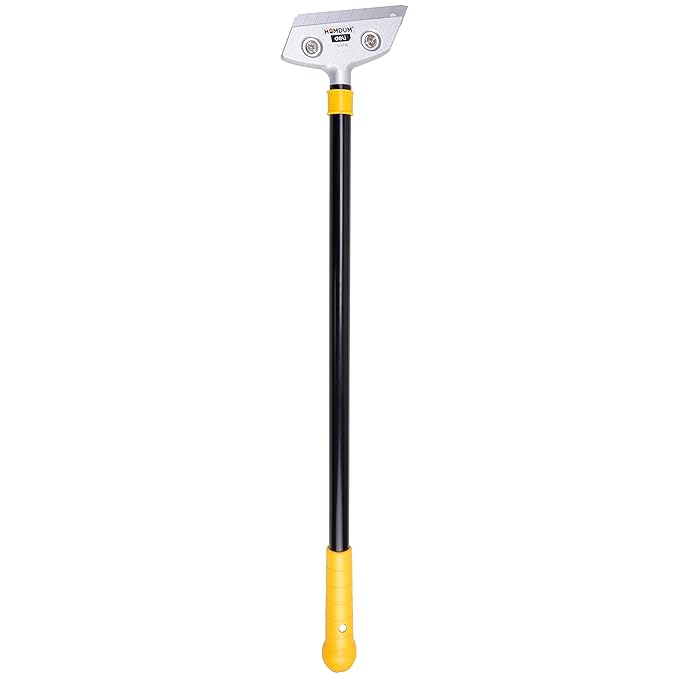 swabs Heavy Duty Razor Blade Scraper with LongHandle Wallpaper Painting Stripping Tools Floor Tile Adhesive Removal Multifunctional aluminum floor scraper blade - Image 1