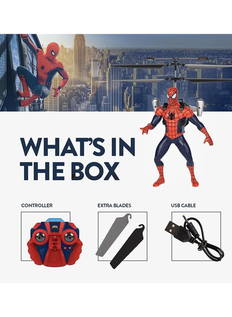 Toy Box - Spider-Man Helicopter Toy with Induction Flight - Image 1