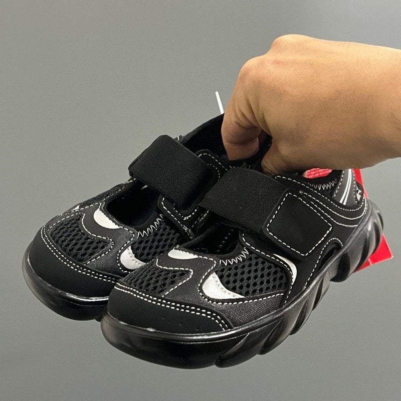 Putian Children'S Sandals N920 Mary Jane Same Style Mesh Velcro Breathable Beach Sandals - Image 3