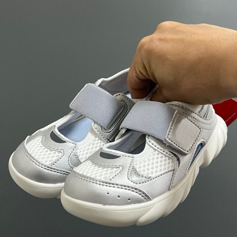 Putian Children'S Sandals N920 Mary Jane Same Style Mesh Velcro Breathable Beach Sandals - Image 2
