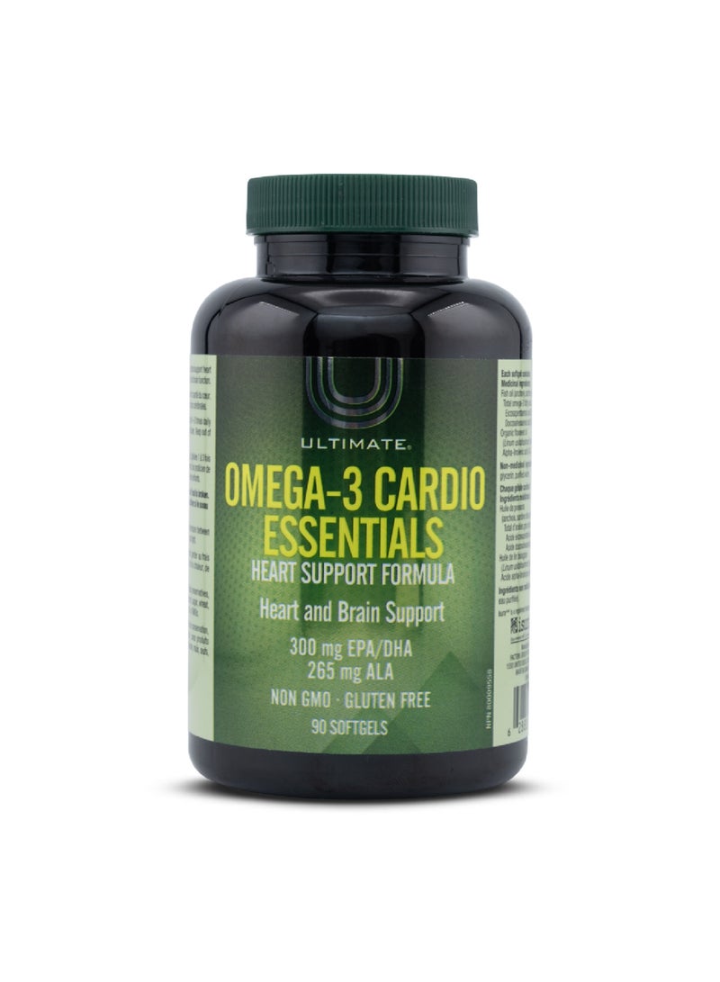 Ultimate Omega-3 Cardio Essentials - 60 Softgels - Image 1