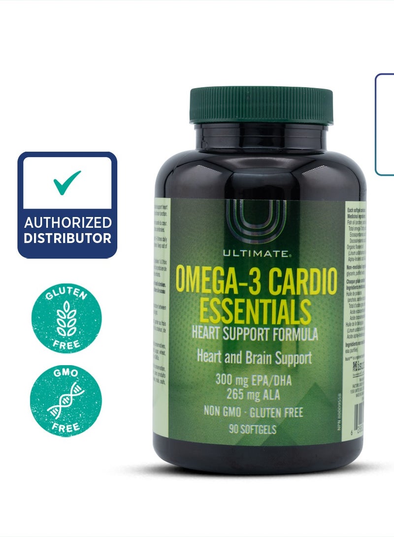 Ultimate Omega-3 Cardio Essentials - 60 Softgels - Image 3