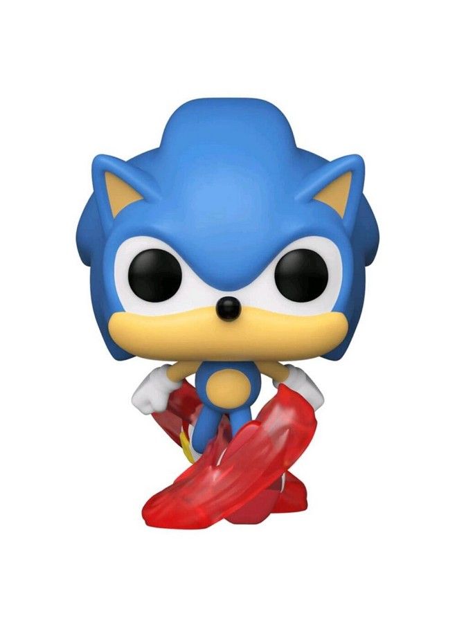 Funko Popgames: Sonic 30Th Anniversary Running Sonic The Hedgehog Vinyl Figure 3.75 Inches - Image 2