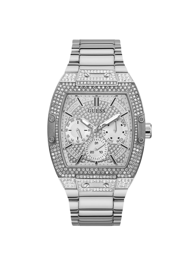 GUESS - Guess PHOENIX Collection Multi-function Mens Analog Silver Dial Coloured Quartz Watch - GW0094G1 - Image 1