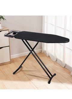 MarlaMall Ironing Board 110x33cm, Folding Ironing Stand with Jumbo Iron Rest, Heavy Sturdy Metal Frame Legs Iron Stand, Ironing Board Adjustable Height for Home Laundry Room or Dorm Use  - Image 1