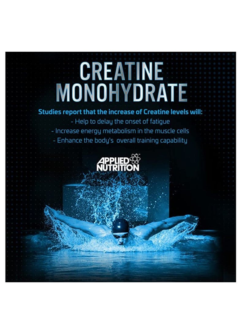 Applied Nutrition Creatine Monohydrate Micronized Powder 250g Cherry & Apple - Image 5