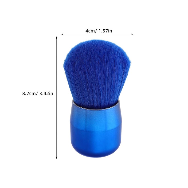 iplusmile 2pcs Mushroom Shaped Makeup Brushes Large Blush Powder Brush Portable Cosmetic Face Blush Tools for Travel and Makeup Application - Image 2