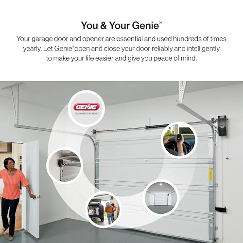 Genie 6072H-O Residential Wall Mounted Garage Door Opener, Black - Image 2
