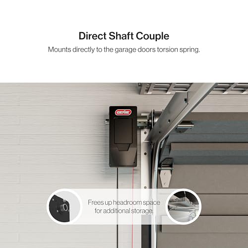 Genie 6072H-O Residential Wall Mounted Garage Door Opener, Black - Image 3