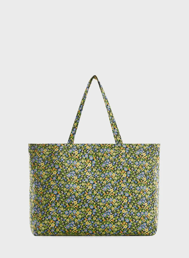 MANGO Guetaria Tote