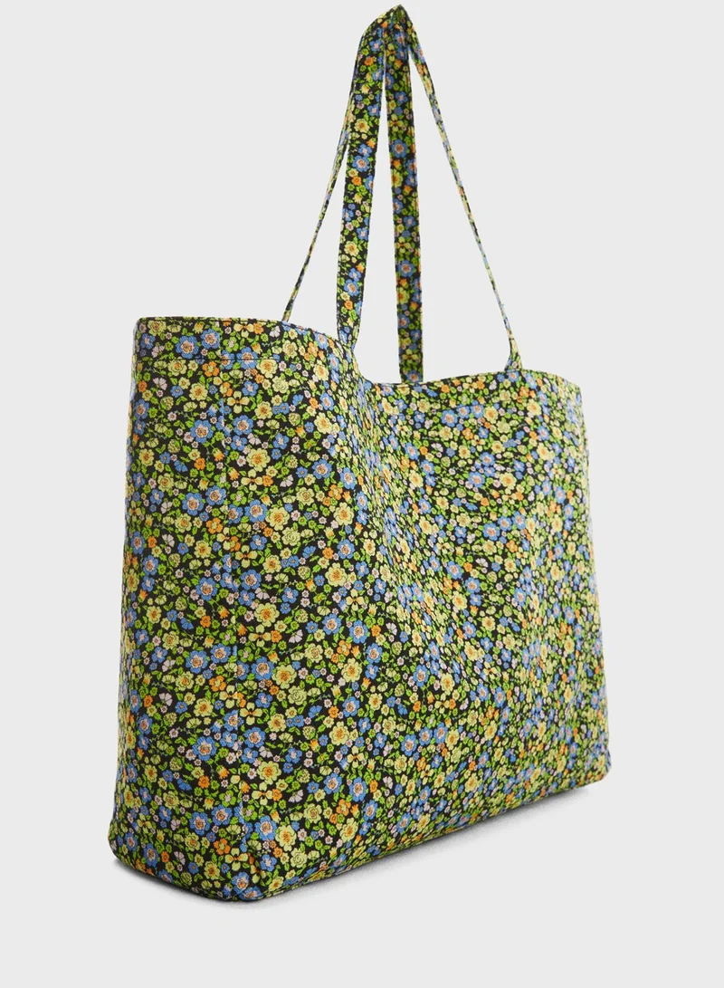 MANGO Guetaria Tote