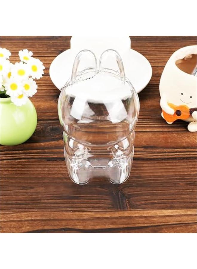 Clear Figure Display Bag with Keychain, Hanging Blind Box Organizer Portable Collectibles Display Carrying Case Dustproof Mini Doll Pouch Small Storage Bag for Collectors  - Image 4