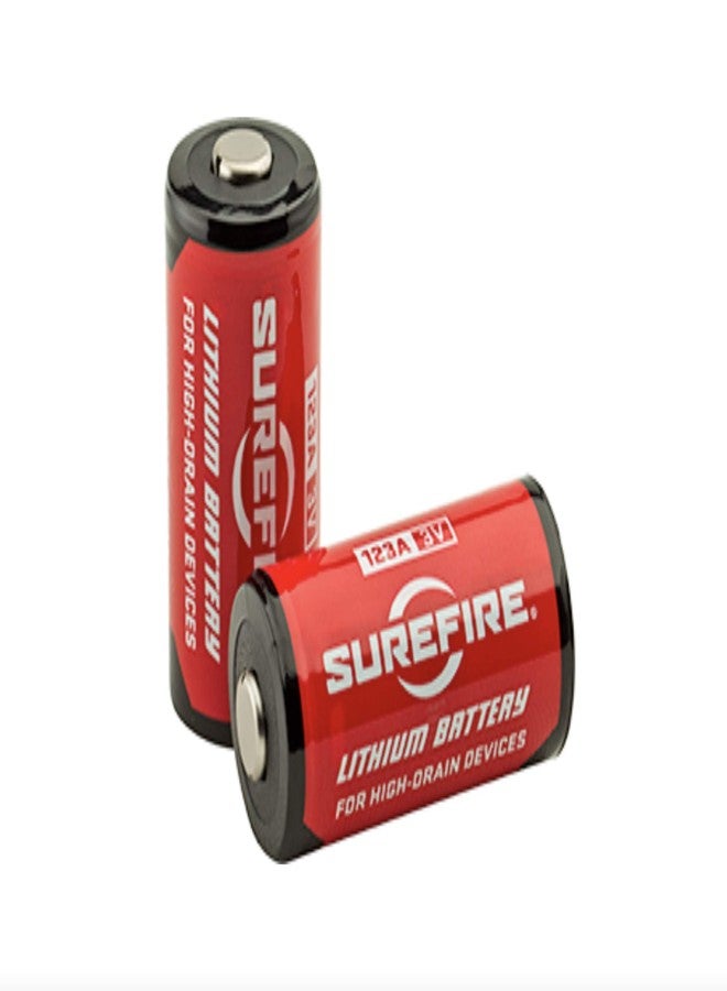 شور فاير بطاريات ليثيوم Surefire 123A، عبوة من 6 بطاريات - Image 2