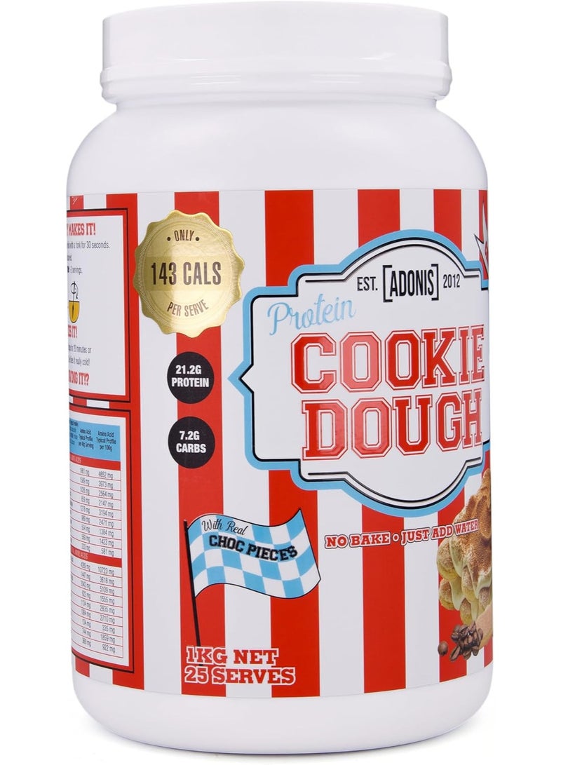 Adonis Protein Cookie Dough 1KG - TIRAMISU - Image 2