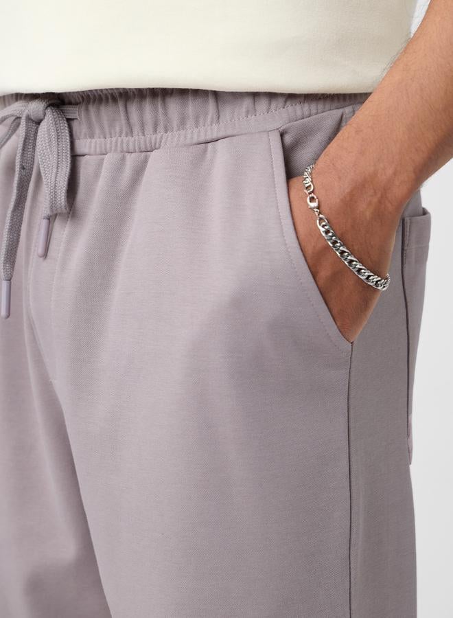 ذا سوليد ستور جوغر سادة بقصة مريحة - Image 5