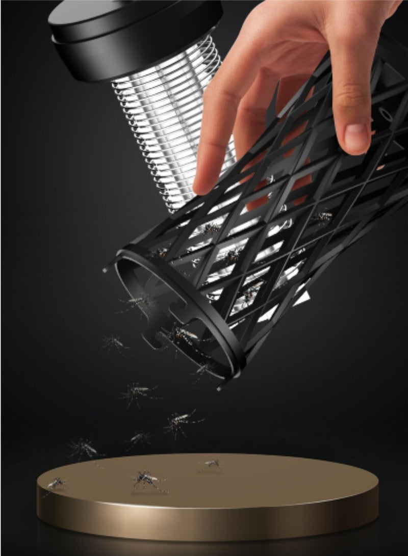 Mmmon Electric Bug Zapper, Mosquito Zapper, Electric Fly Zapper, Mosquito Killer, Fly Traps, USB Rechargeable, Indoor Outdoor Available  - Image 5