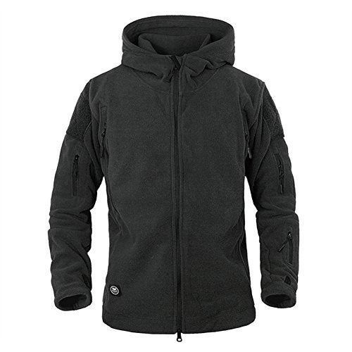 ReFire Gear Men's Warm Military Tactical Sport Fleece Hoodie Jacket - Image 1