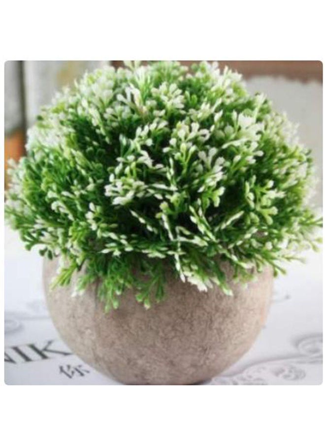 Rahalife Artificial Plant With Pot, Assorted Grey And Green  - Image 2
