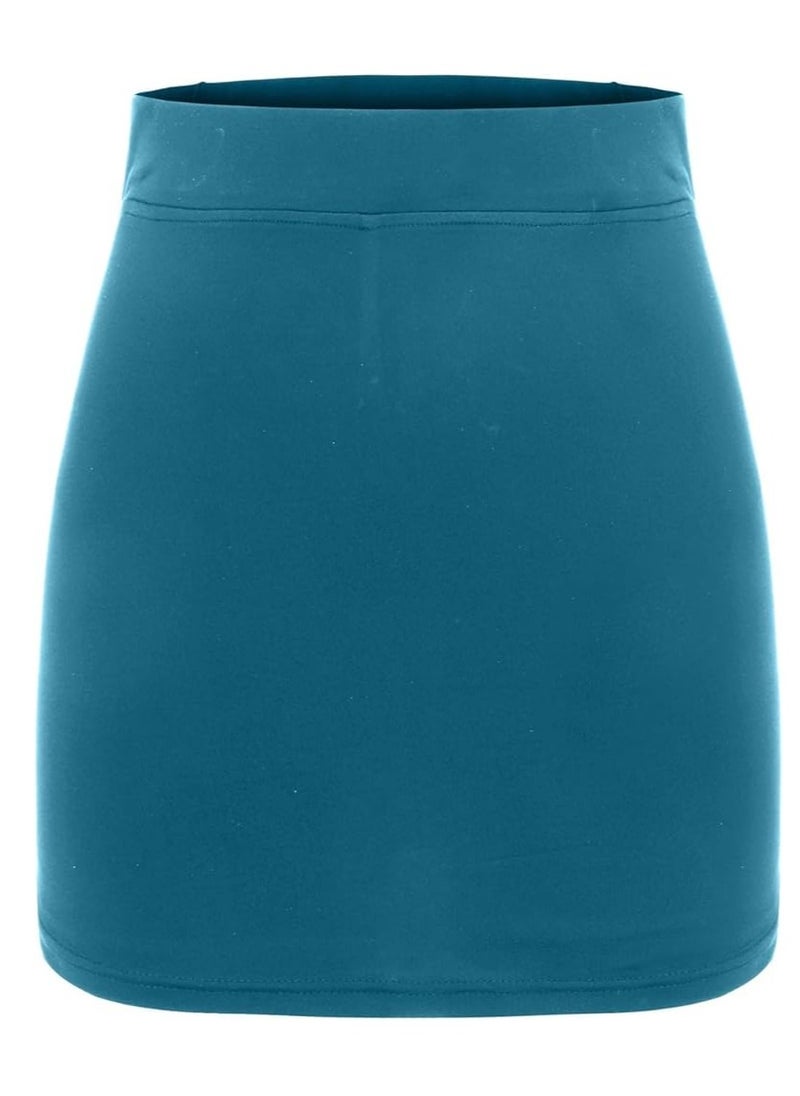 Generic Women lycra spandex bodycon shirt skirt small 