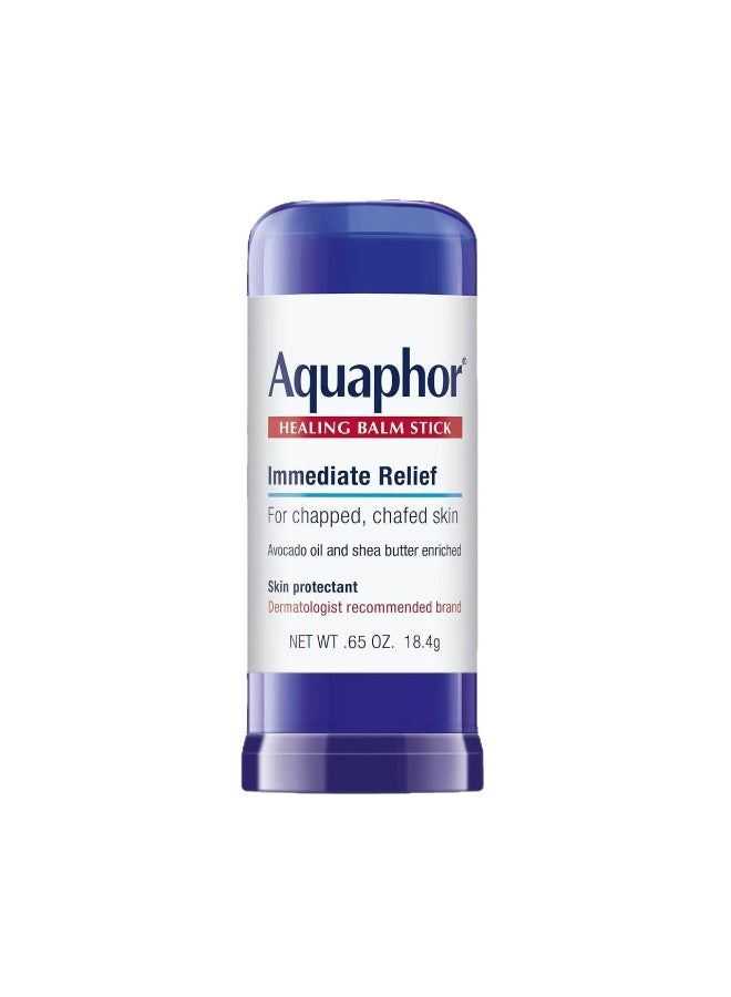 Aquaphor Healing Balm Stick, Skin Protectant with Avocado Oil and Shea Butter, 0.65 Oz Stick - Image 1