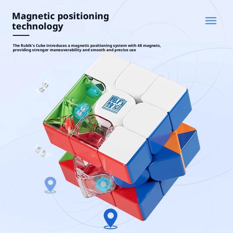 MoYu MeiLong 3x3 Magnetic Speed Cube Puzzle Toy Educational for Kids - Image 1