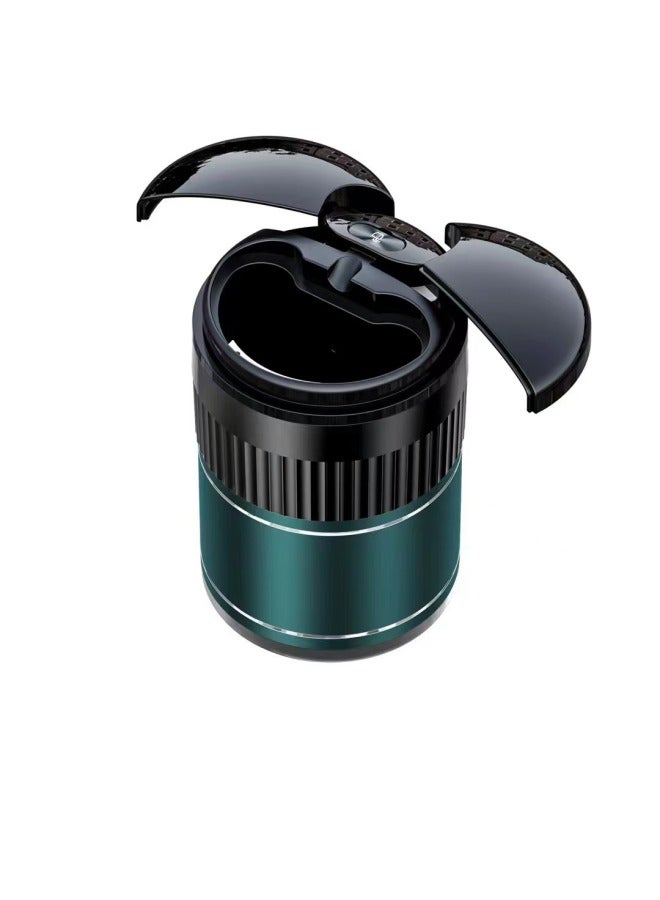 Creative Car Ashtray Car With Cover Automatic Induction Touch Infrared Smoking Metal Smart Ashtray