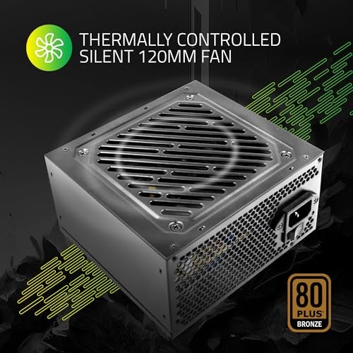 Artis EZ8898B-550 80 Plus Bronze Power Supply Unit with 12CM Thermally Controlled Silent Fan & DC to DC Technology - Image 3