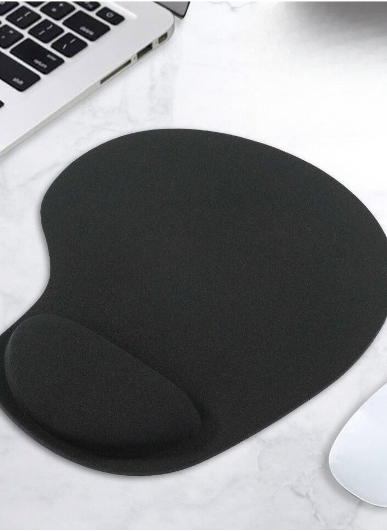 Raxoom Silicone Mousepad with Gel Wrist Support | Anti-Slip, Comfort and Productivity  - Image 1