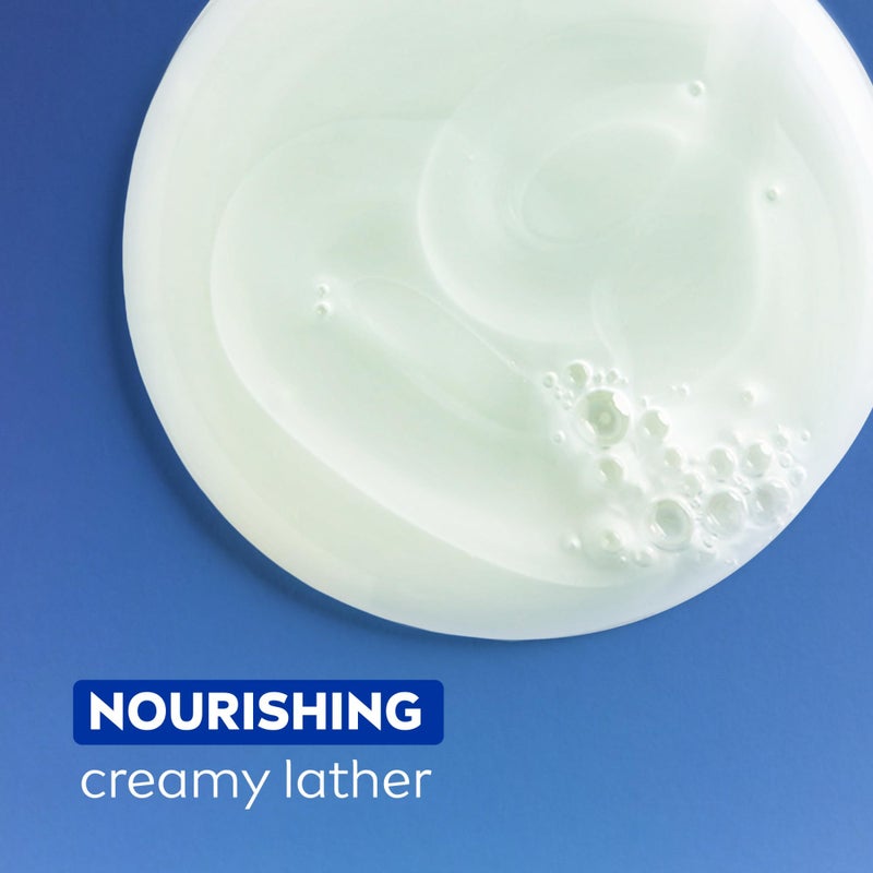 NIVEA Refreshing Basil and White Tea Body Wash with Nourishing Serum, Scented Body Wash for Women, Enriched with Provitamin B5 and Vitamin E, 20 Fl Oz Bottle - Image 4