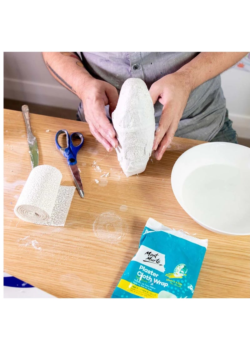 Mont Marte Plaster Cloth Wrap 10cm x 4.5 Meters - Image 3