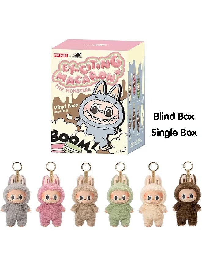 لابوبو Labubu THE MONSTERS الجيل الأول من سلسلة الماكارون المثيرة عشوائيًا قطعة واحدة من صندوق Pop Mart الأعمى لعبة فنية قابلة للتحصيل (صندوق أعمى) - Image 1