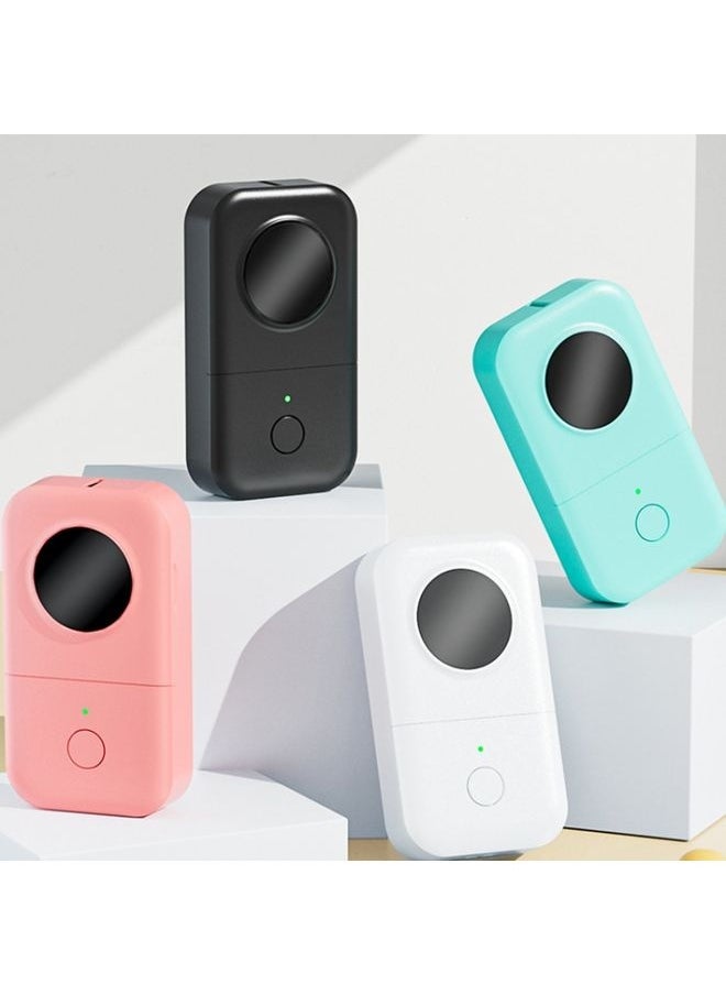 Generic Phomemo D30 Thermal Label Printer Portable Bluetooth Mini Label Maker Machine With 3 Rolls Paper Green  - Image 2