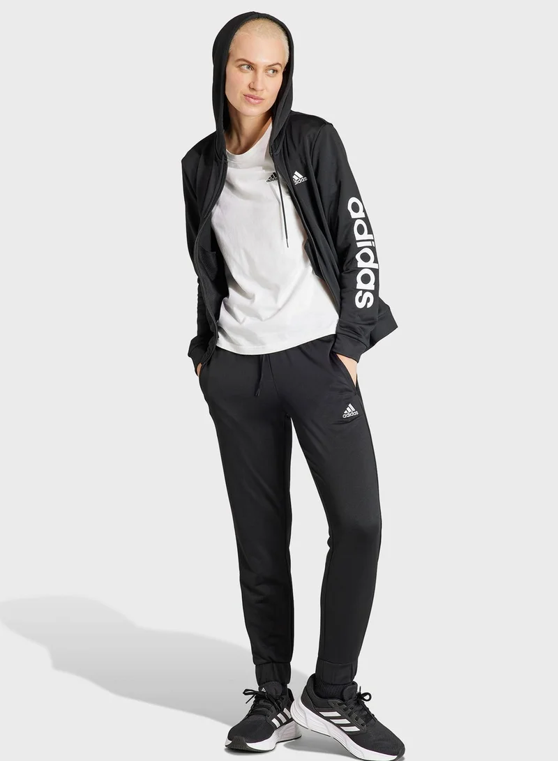 adidas بدلة رياضية مزينة بشعار الماركة
