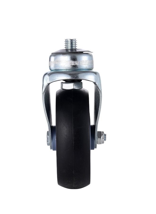 BMB tools - Shopping trolley wheel 4 Inch |Shopping Cart Replacement Wheels, Heavy Duty Stem Caster Wheels|Stem Casters No Noise Swivel Castors - Image 1