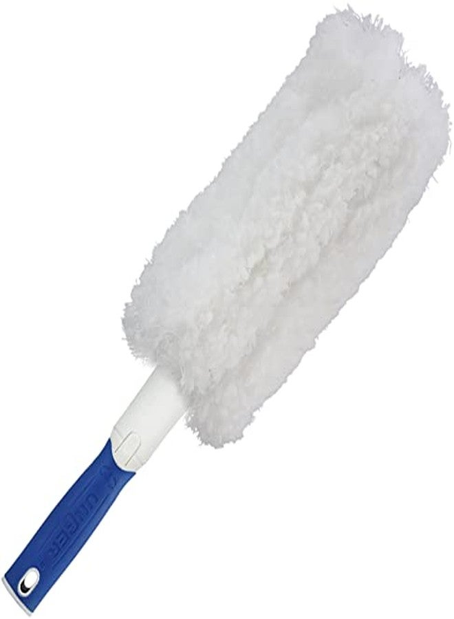 Unger Microfiber Wool Duster - Compatible with Poles, Machine Washable Duster, Dusters for Cleaning, Pet Hair & Dust Cleaner, Cleaning Supplies, Great for TVs, Molding, Electronics & Furniture - Image 1