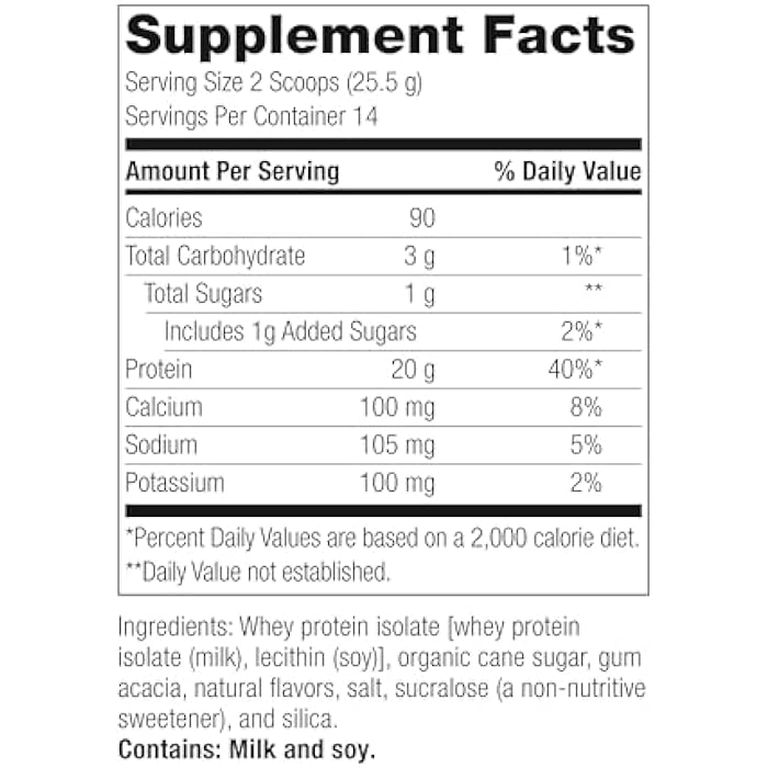 Bariatric Advantage High Protein Supplement Mix - Protein Powder - 20 g Protein - for Pre- & Post-Bariatric Surgery Patients - Iron, Calcium & More - Vanilla - 14 Servings - Image 2