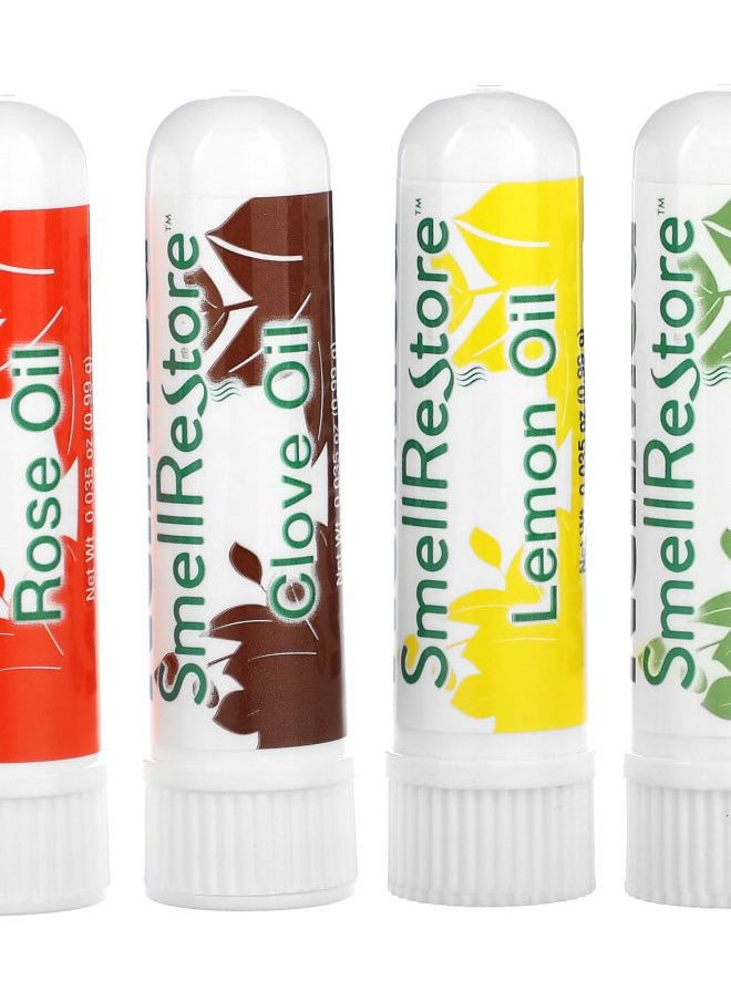 NeilMed - Smell Restore Smell Training Kit 4 Nasal Inhalers 0.035 oz (0.99 g) Each - Image 1