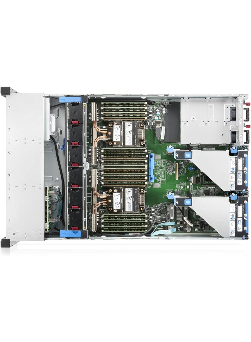 Enterprise Rack Server ProLiant DL380 Gen10, Intel Xeon 2.1GHz Processor, 32GB DDR4 RAM, 72TB Storage, 2U Data Center Server - Image 3