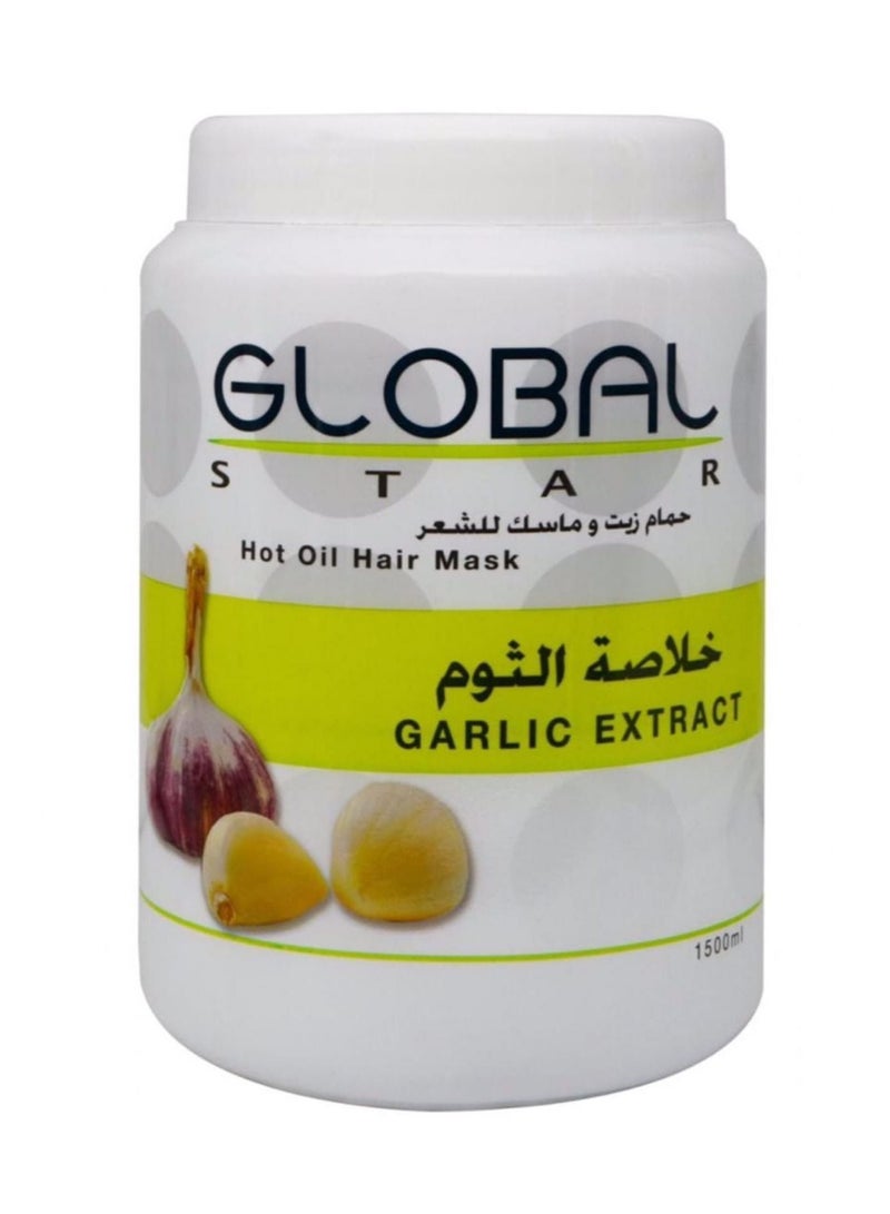 Global Star Globalstar Hot Oil Hair Mask Garlic Extract 1500ml