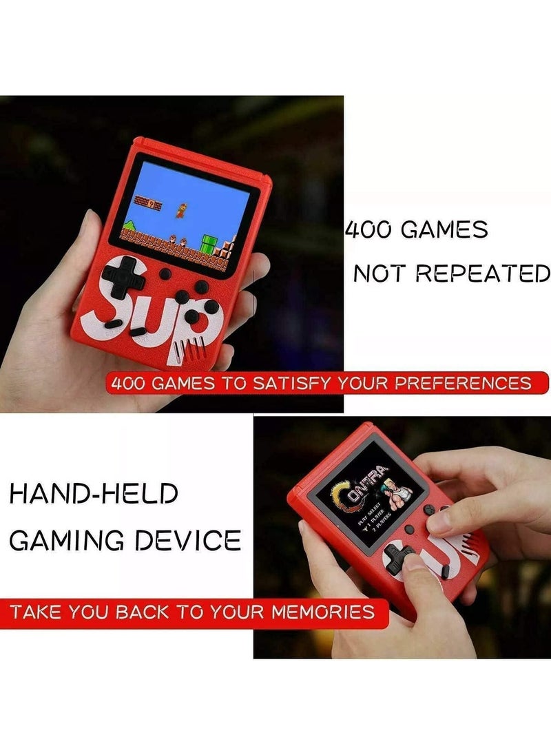 SUP - Atari Sup Game Boy Super Mario Video Game Console, Multiplayer Up to 400 Games - Image 1