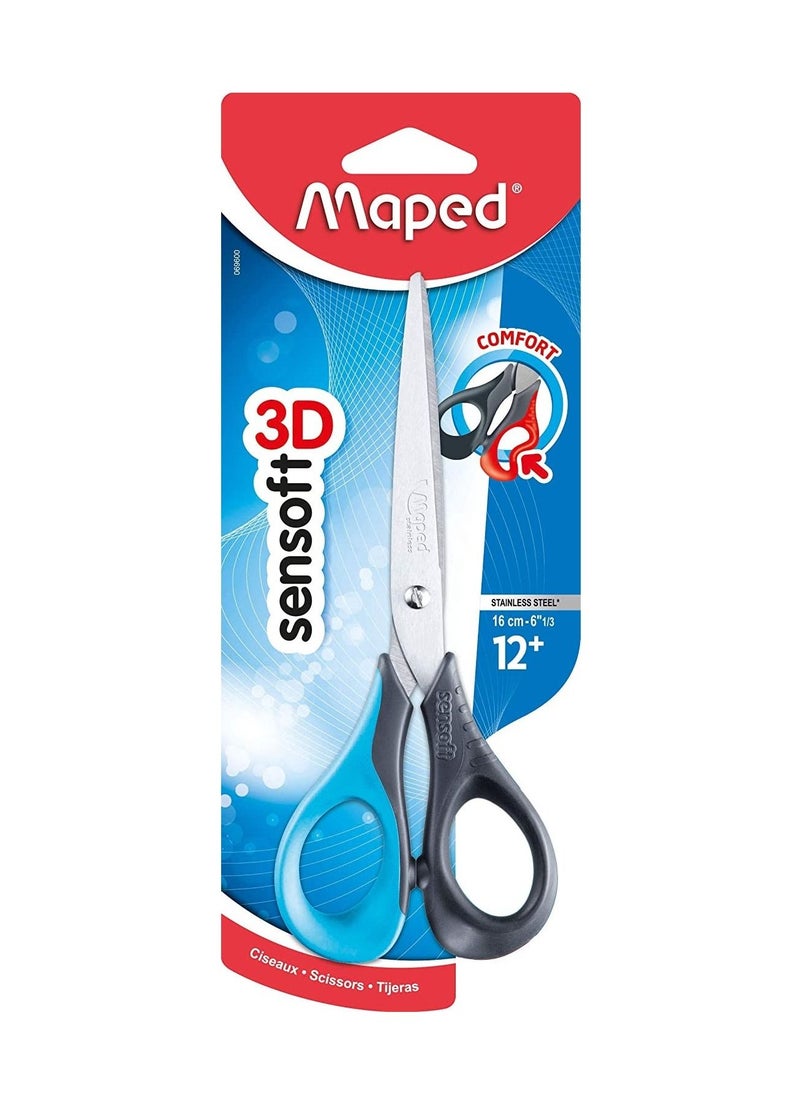 Sensoft Scissors with Flexible Handles Assorted Handle Colours