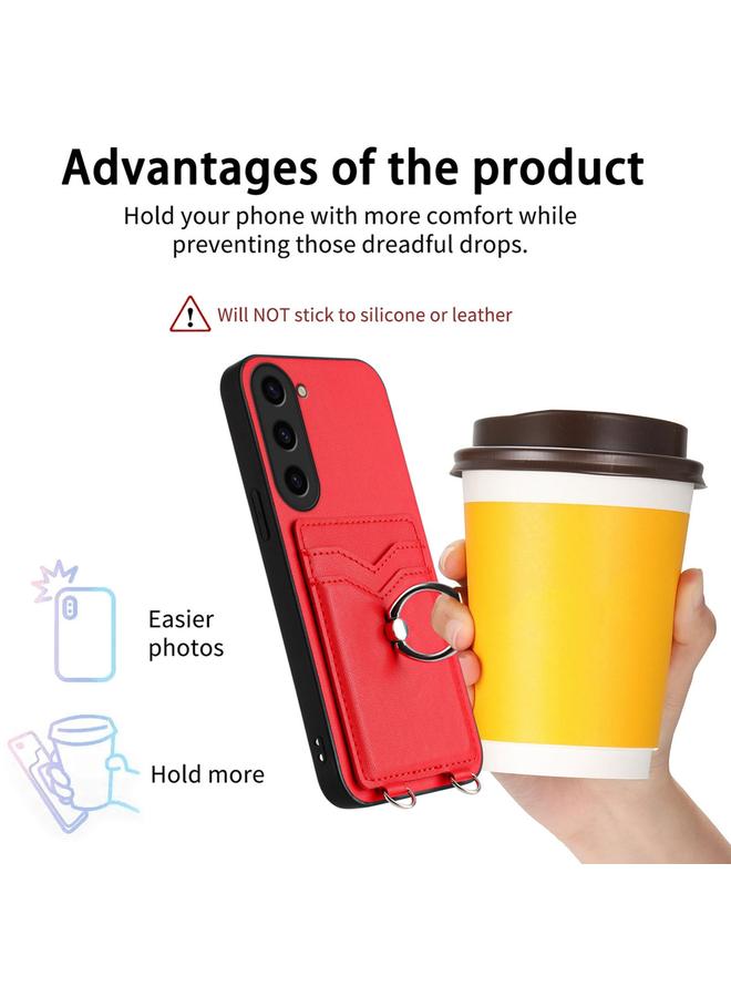 S-TOP Case For Samsung Galaxy S23 5G R20 Ring Card Holder Phone Case - Image 3