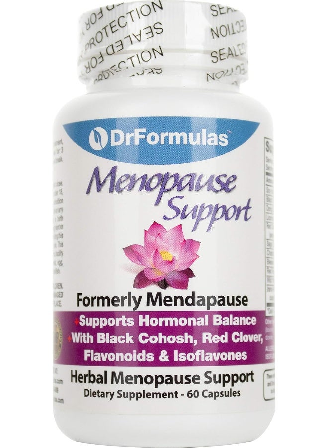 DrFormulas Menopause Supplement for Hot Flashes, Night Sweats, and Mood Swings Relief with DIM, Dong Quai, Black Cohosh, 60 Count - Image 1