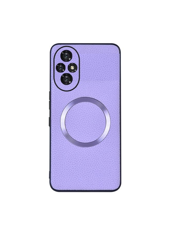 S-TOP Case For Honor 200 CD Magsafe Magnetic Litchi Texture Phone Case - Image 1