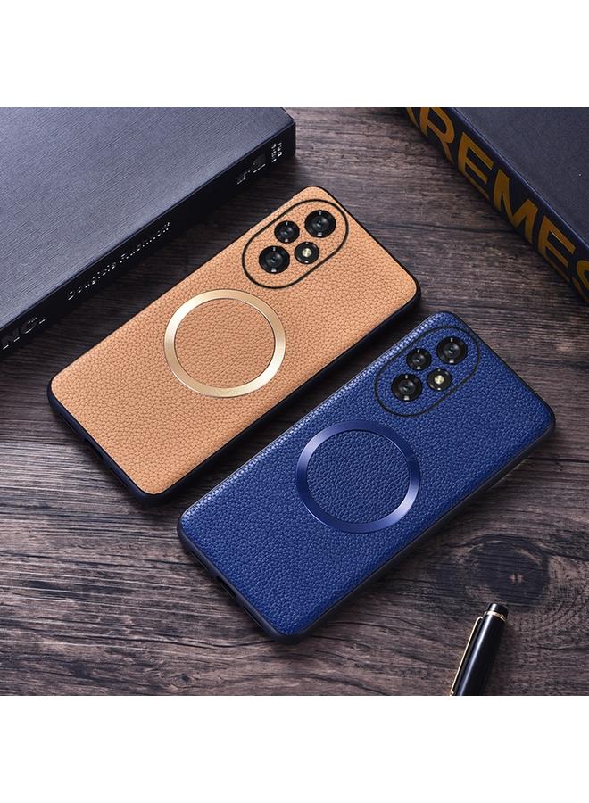 S-TOP Case For Honor 200 CD Magsafe Magnetic Litchi Texture Phone Case - Image 4