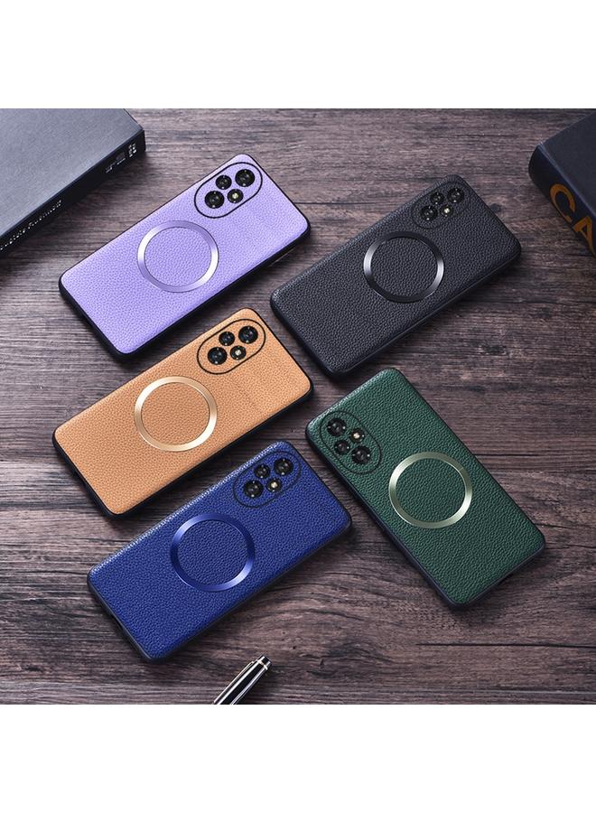 S-TOP Case For Honor 200 CD Magsafe Magnetic Litchi Texture Phone Case - Image 3