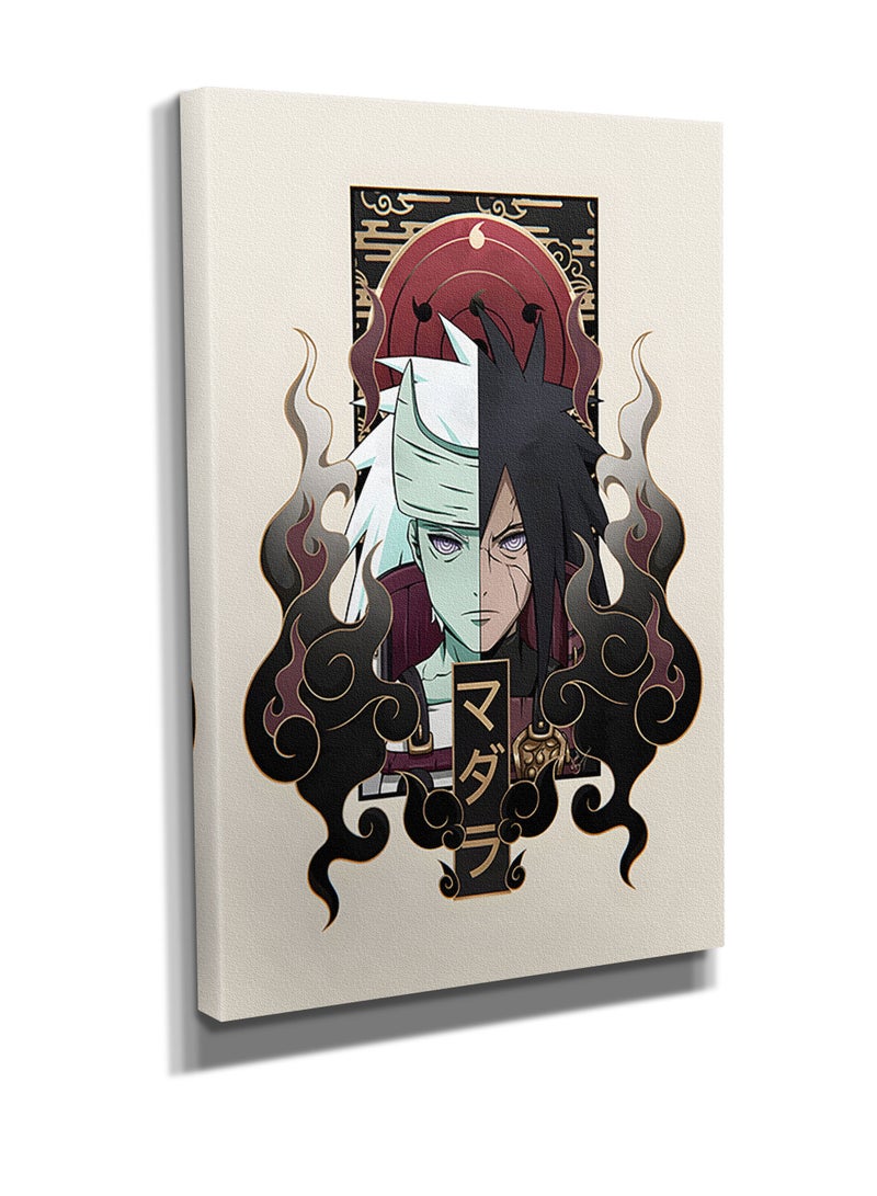 مودكلاس لوحة اوتشيها مادارا جدارية بإطار خشبي - Image 3