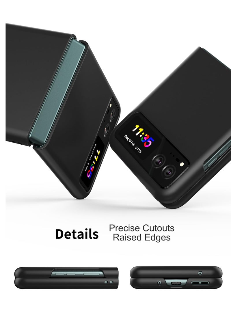 Ultra Thin Lightweight Slim Fit Aramid Fiber Case for Moto Razr 40 - Gray - Shockproof Protection Cover for Moto Razr 40 - Image 5