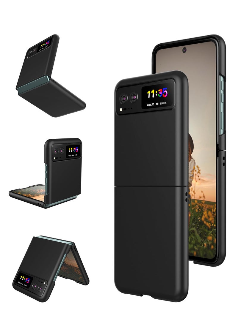 Ultra Thin Lightweight Slim Fit Aramid Fiber Case for Moto Razr 40 - Gray - Shockproof Protection Cover for Moto Razr 40 - Image 1